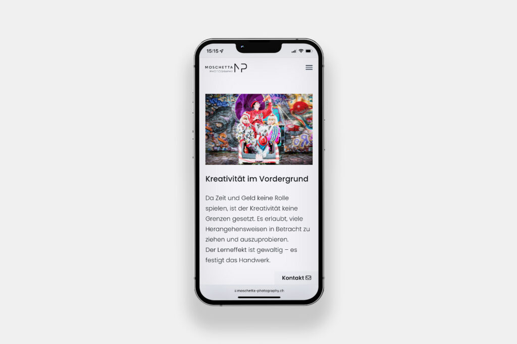 Mockup Moschetta Photo Mobile