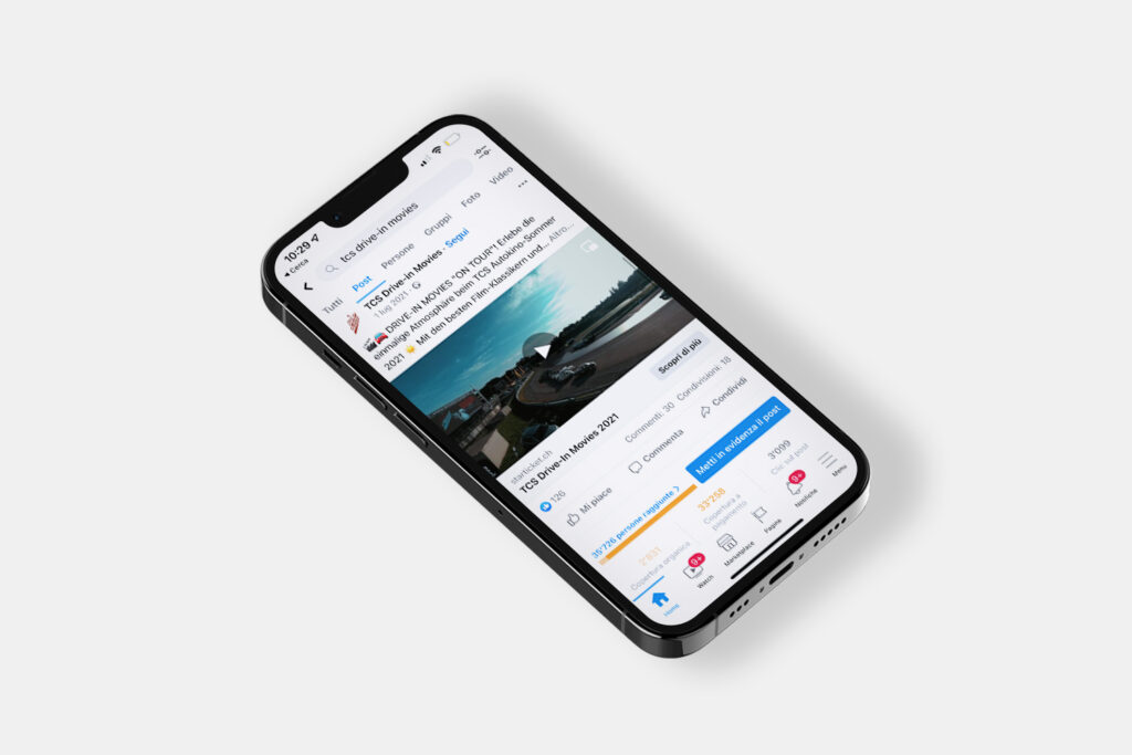 Mockup TCS Drive In Movies