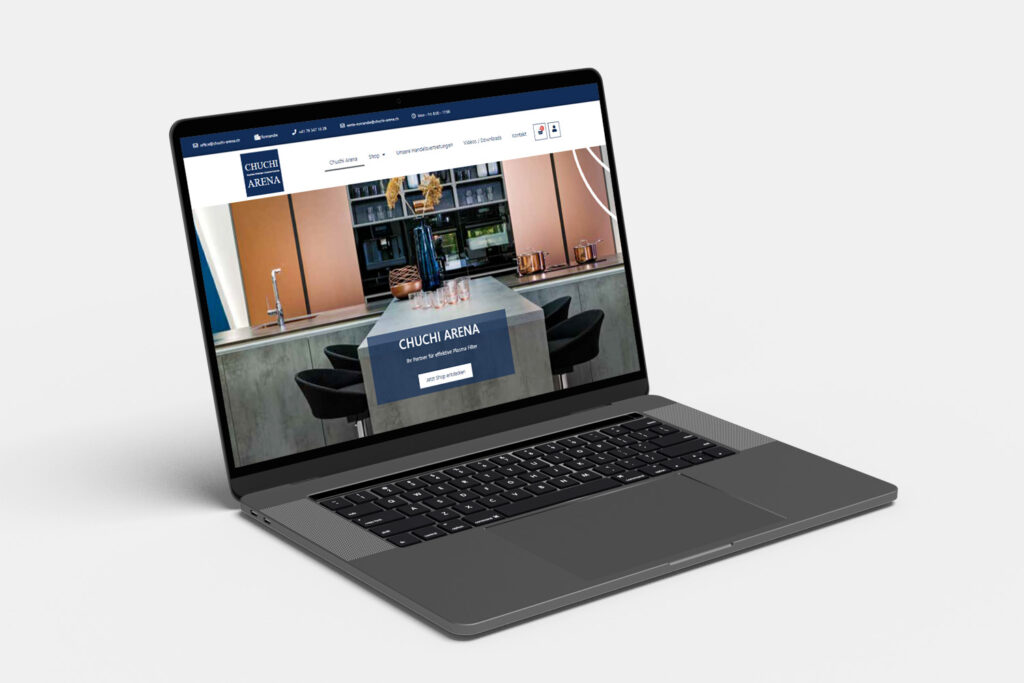 Mockup Chuchi-Arena Laptop