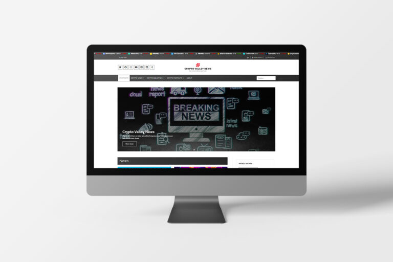 Mockup Cryptovalleynews Desktop