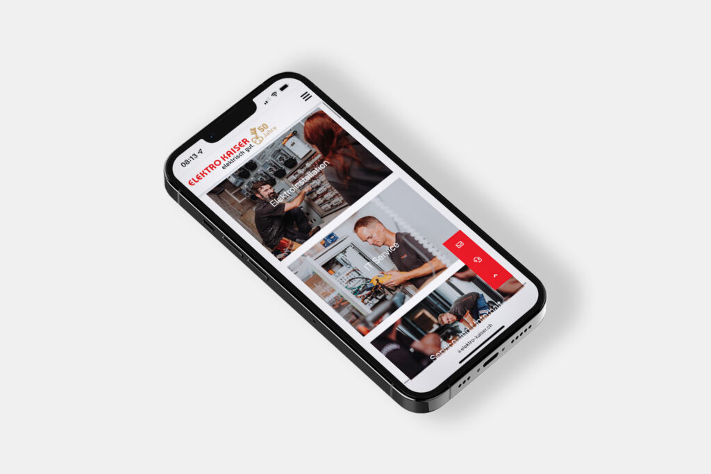 Mockup Elektor Kaiser Smartphone