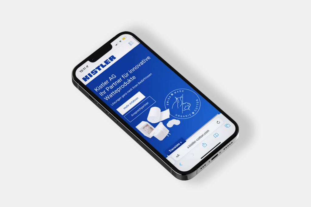 Mockup Kistler Mobile