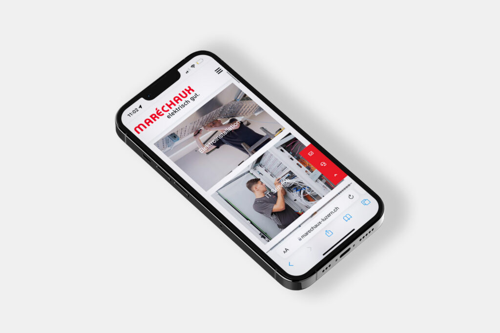 Mockup Marechaux Electro Smartphone