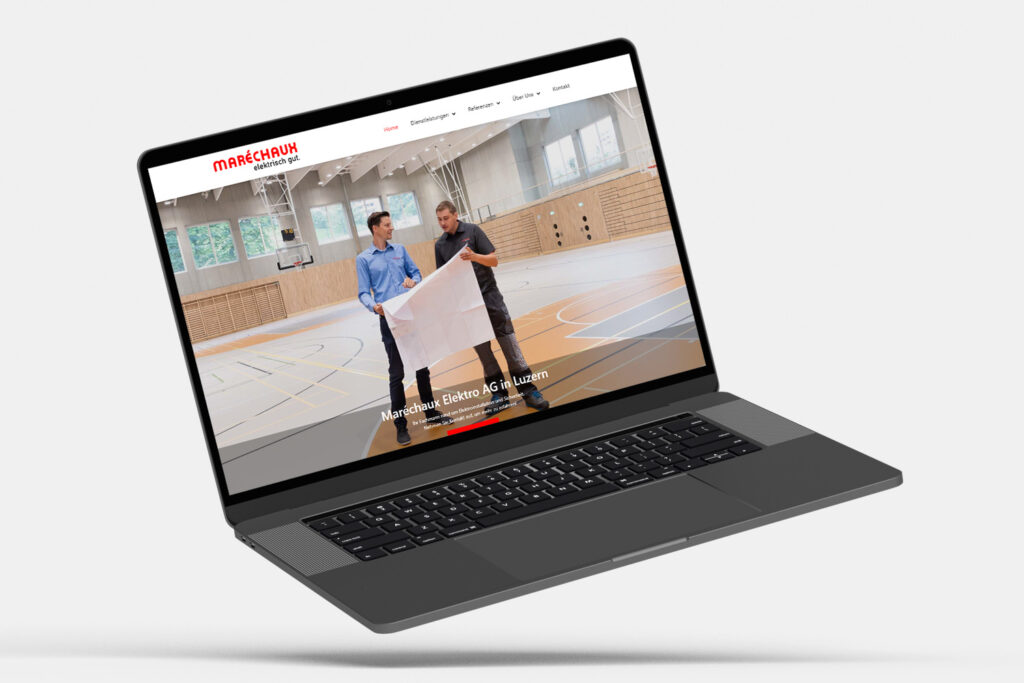 Mockup Marechaux Electro Laptop