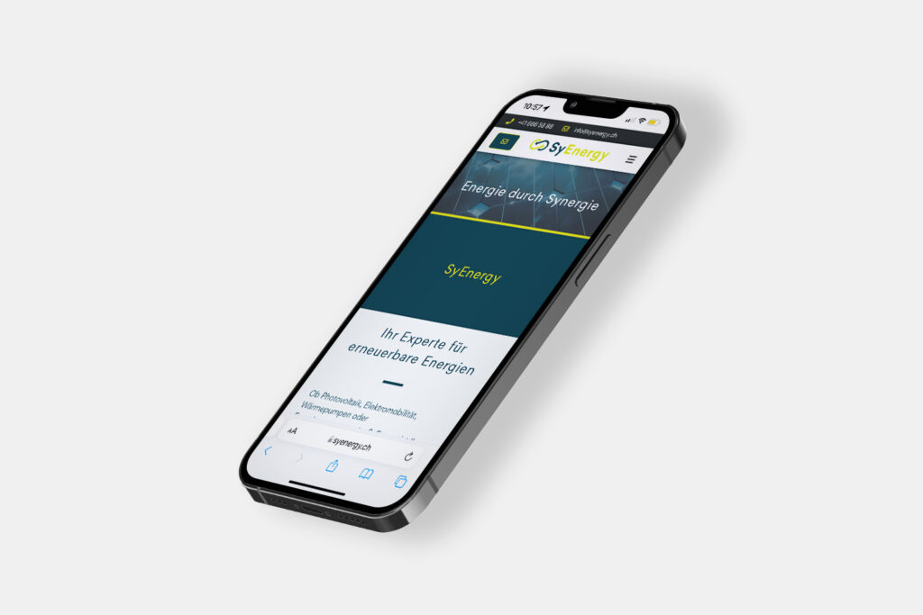 Mockup Syenergy Smartphone