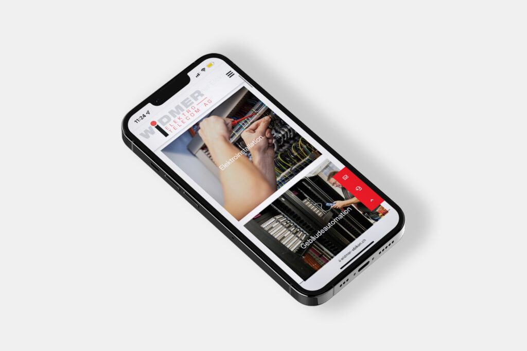 Mockup Widmer Smartphone