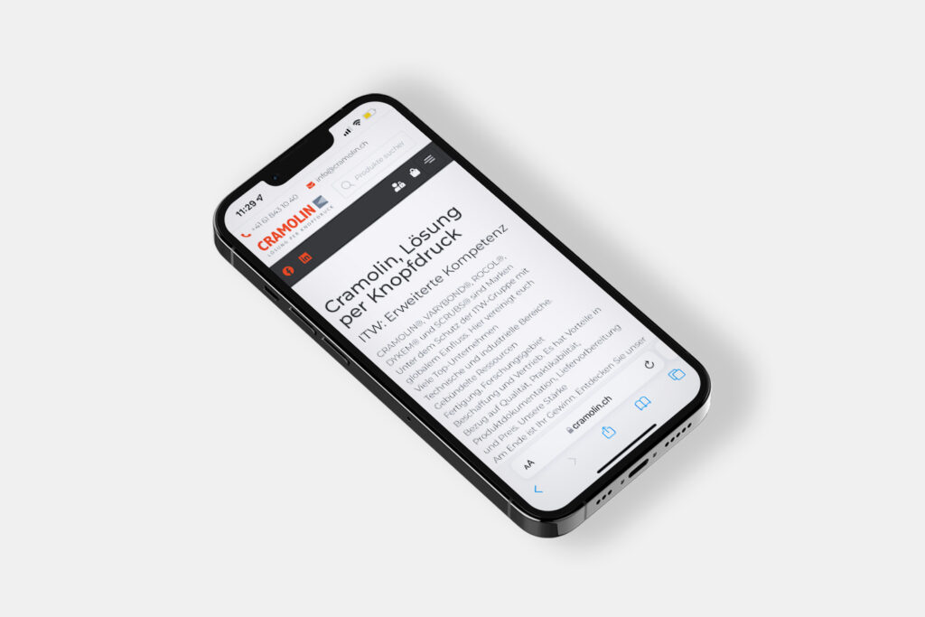 Mockup Cramolin Handy