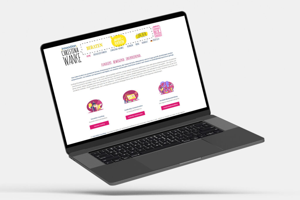 Mockup Innoaction Laptop