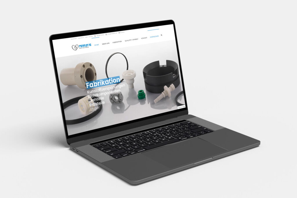 Mockup Metaflon Laptop