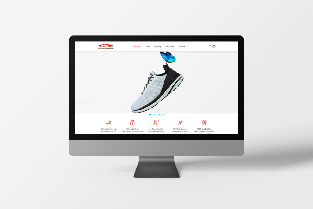 Mockup MBT Schoes desktop