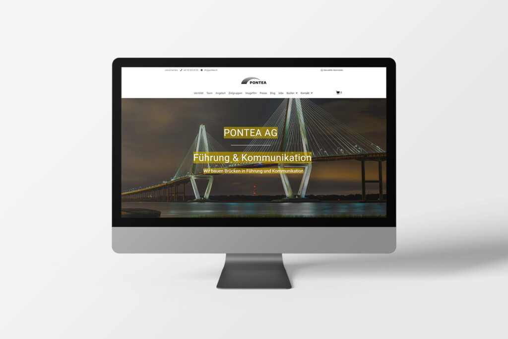 Mockup Pontea Desktop