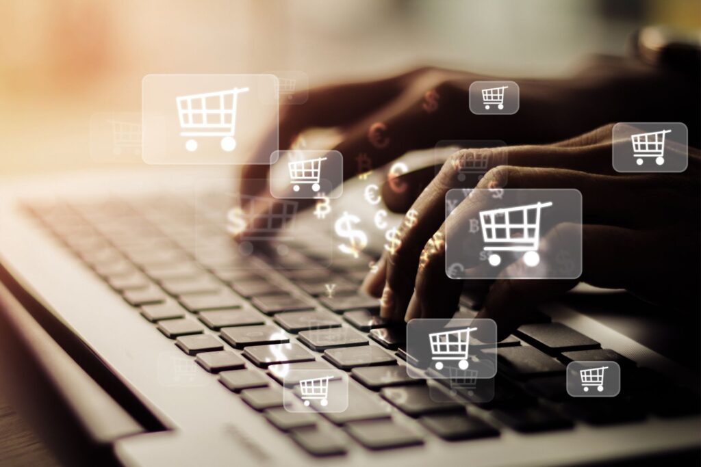 Online Waren vertreiben