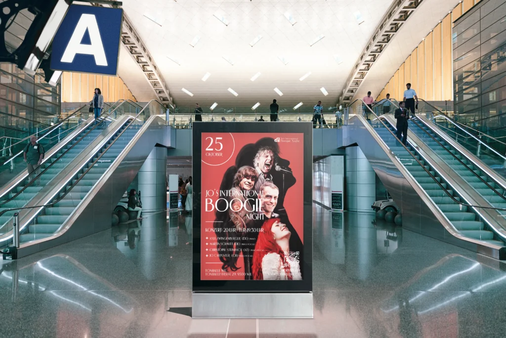 5 Poster Billboard Mock Ups Airport Edition Ergebnis